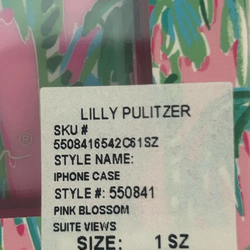 Lilly Pulitzer Suite‎ Views iPhone 11 Pro Protective Phone Case Pink Blossom